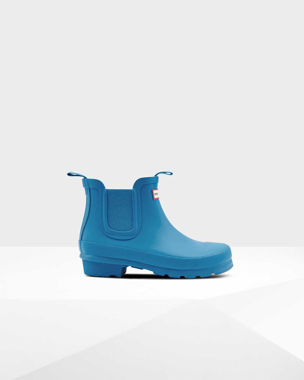 Hunter Kids Original Big Chelsea Boots Blue,CYEJ40758